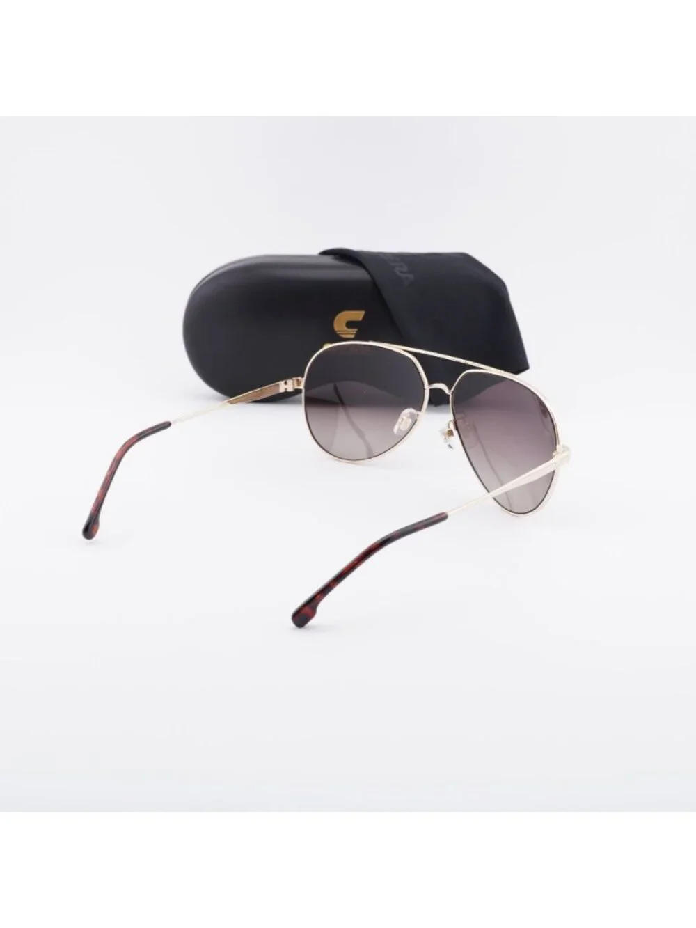 CARRERA 3005/S 006J LA Aviator Sunglasses - Gold / Brown Polarized
